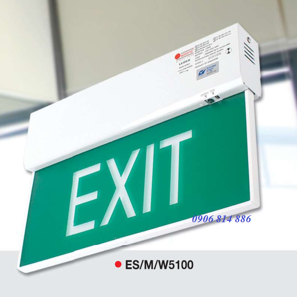 Đèn Exit ES/M/W5100 Maxspid