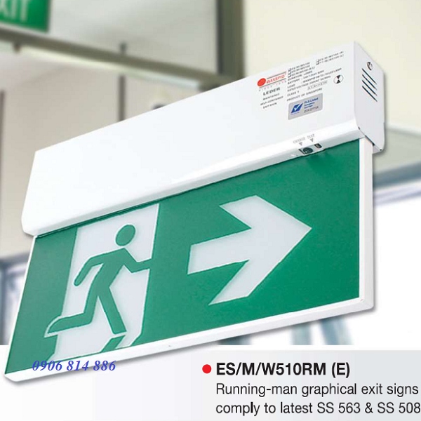 Đèn Exit chỉ hướng ES/M/W510RM